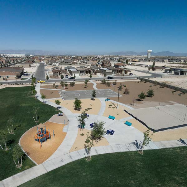 Community aerial view